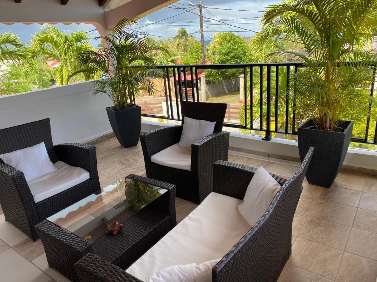 Chez Soul~Etage Entier Avec Vue Sur Mer Sainte-Rose Kültér fotó