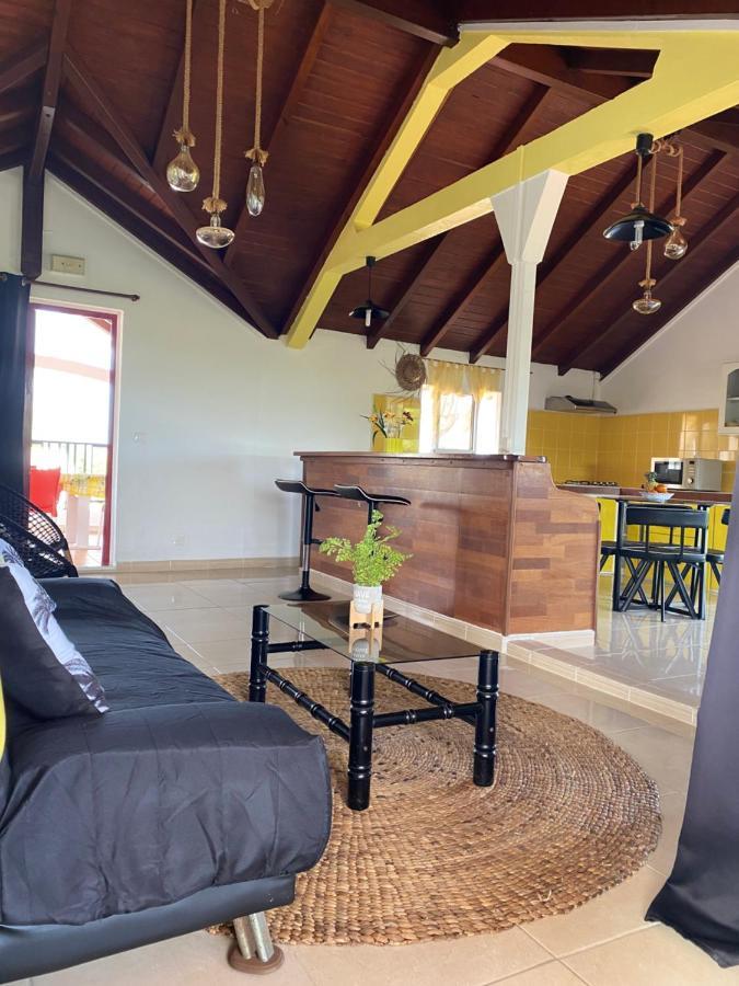 Chez Soul~Etage Entier Avec Vue Sur Mer Sainte-Rose Kültér fotó