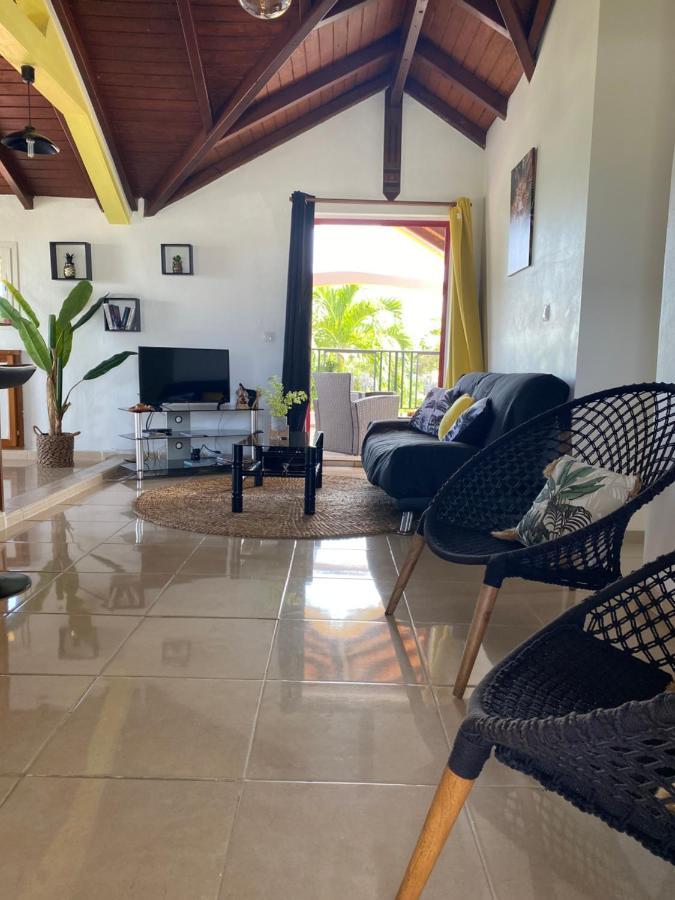 Chez Soul~Etage Entier Avec Vue Sur Mer Sainte-Rose Kültér fotó