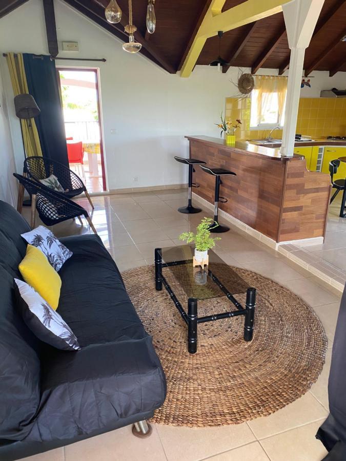 Chez Soul~Etage Entier Avec Vue Sur Mer Sainte-Rose Kültér fotó