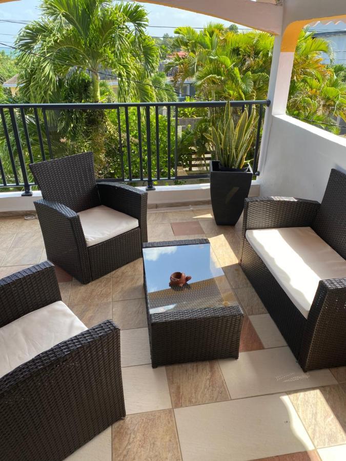 Chez Soul~Etage Entier Avec Vue Sur Mer Sainte-Rose Kültér fotó