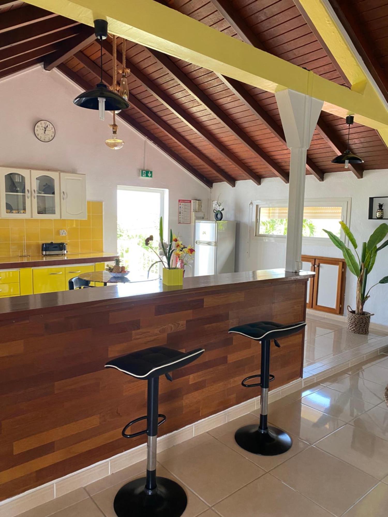 Chez Soul~Etage Entier Avec Vue Sur Mer Sainte-Rose Kültér fotó